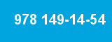 978 149-14-54 978 149-14-54